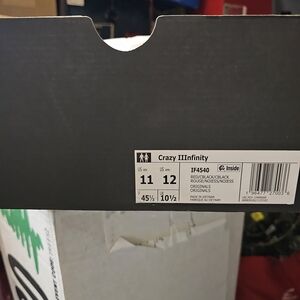 Adidas Crazy III Infinity Sneakers